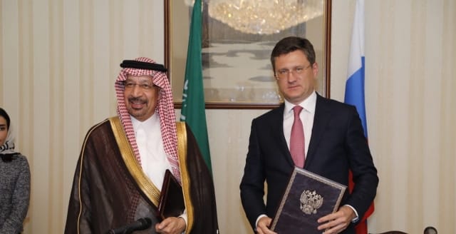 Alexander Novak a mai spus că Rusia și Arabia Saudită au un mare potențial pentru creşterea comerţului dintre cele două ţări şi pentru a implementa noi proiecte. https://minenergo.gov.ru/