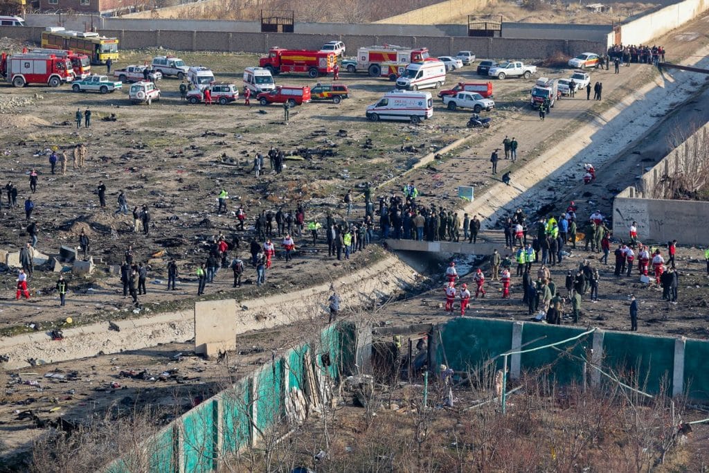 accident aviatic iran