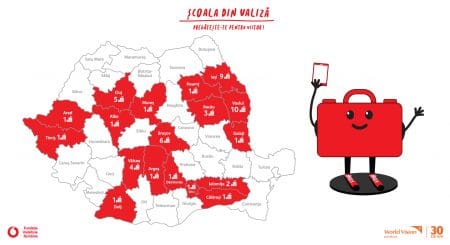 Acoperire #ScoalaDinValiza, Vodafone