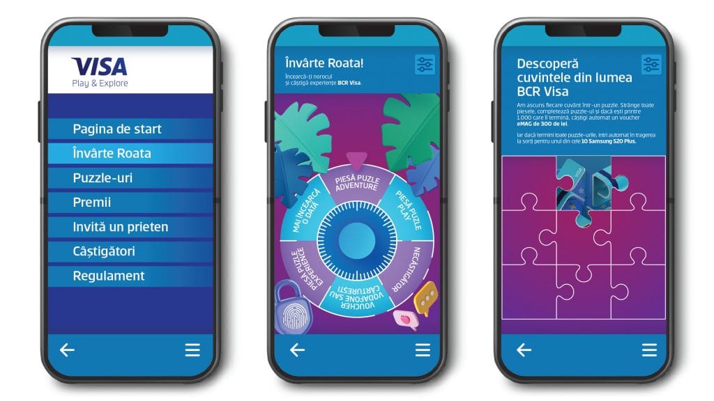 Decopera Lumea BCR Visa - app