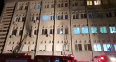 incendiu spital piatra neamt