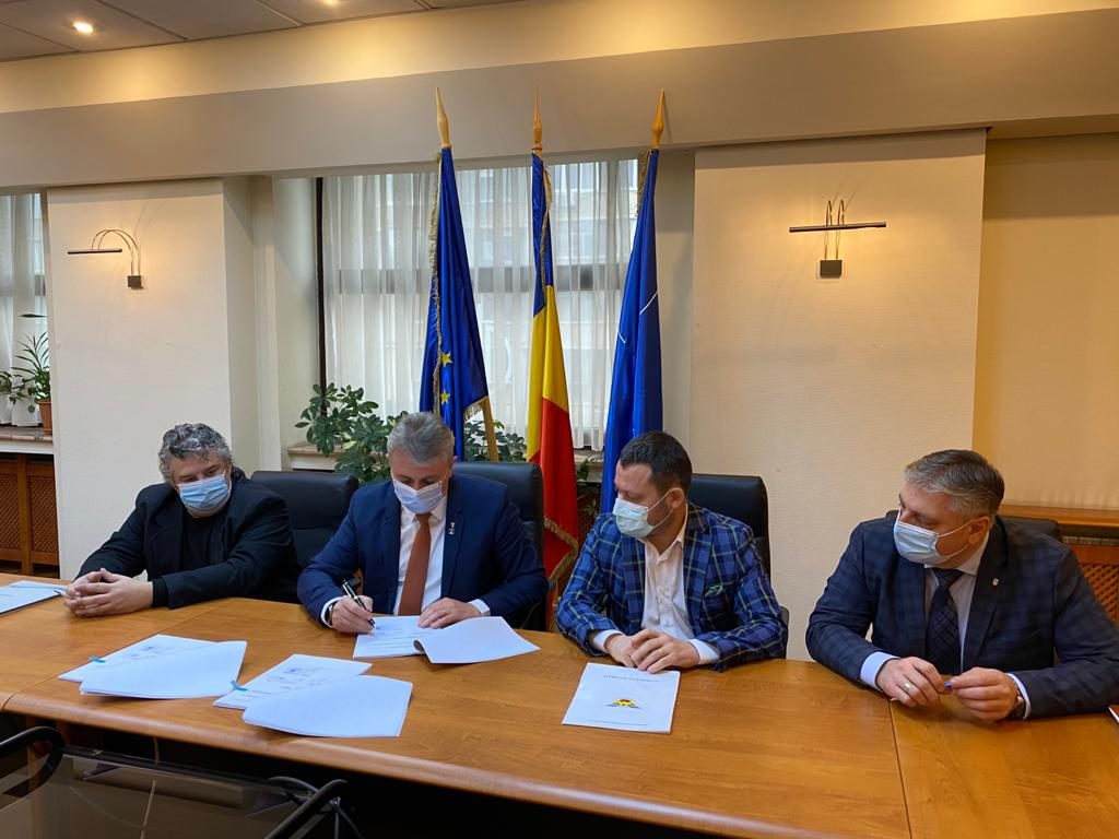 Contractul de finanţare pentru extinderea magistralei M2 cu o staţie supraterană, în apropierea şoselei de centură, a fost semnat