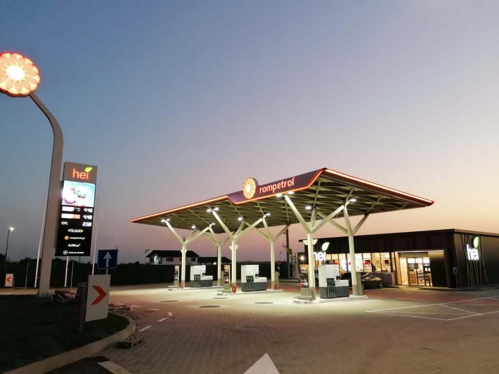Fondul de Investiții în Energie Kazah-Român a finalizat construcția unei noi benzinării în localitatea 1 Decembrie - Ilfov și ajunge la 10 noi statii deschise în acest an