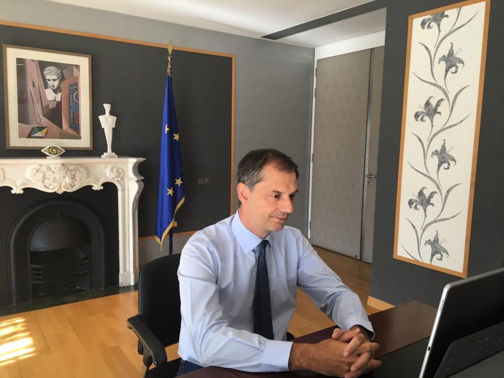 Haris Theoharis, Certificatul de vaccinare nu este obligatoriu pentru călătoriile în Grecia (ministrul elen al Turismului)