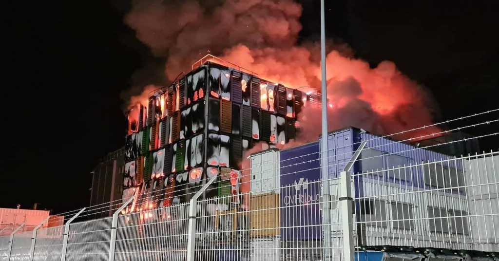 incendiu OVH
