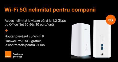 Orange Business Services lanseaza Office Net 30 5G companii
