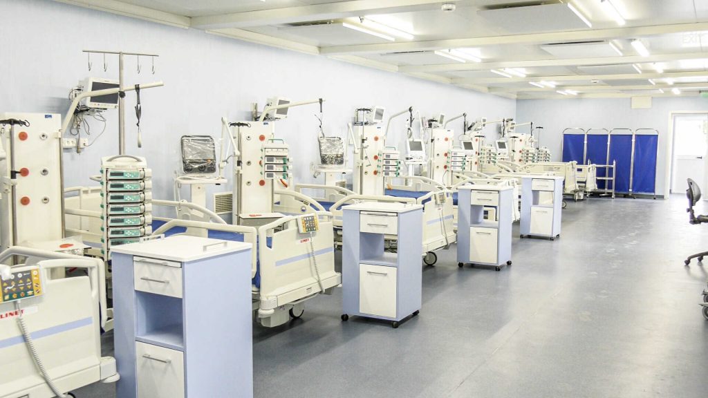spitale modulare din containere au fost realizate de studioul de arhitectură TESSERACT