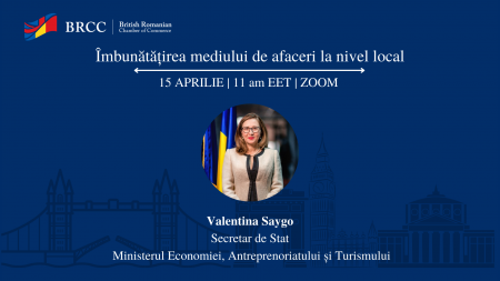 Camera de Comerț Britanică Română Valentina Saygo