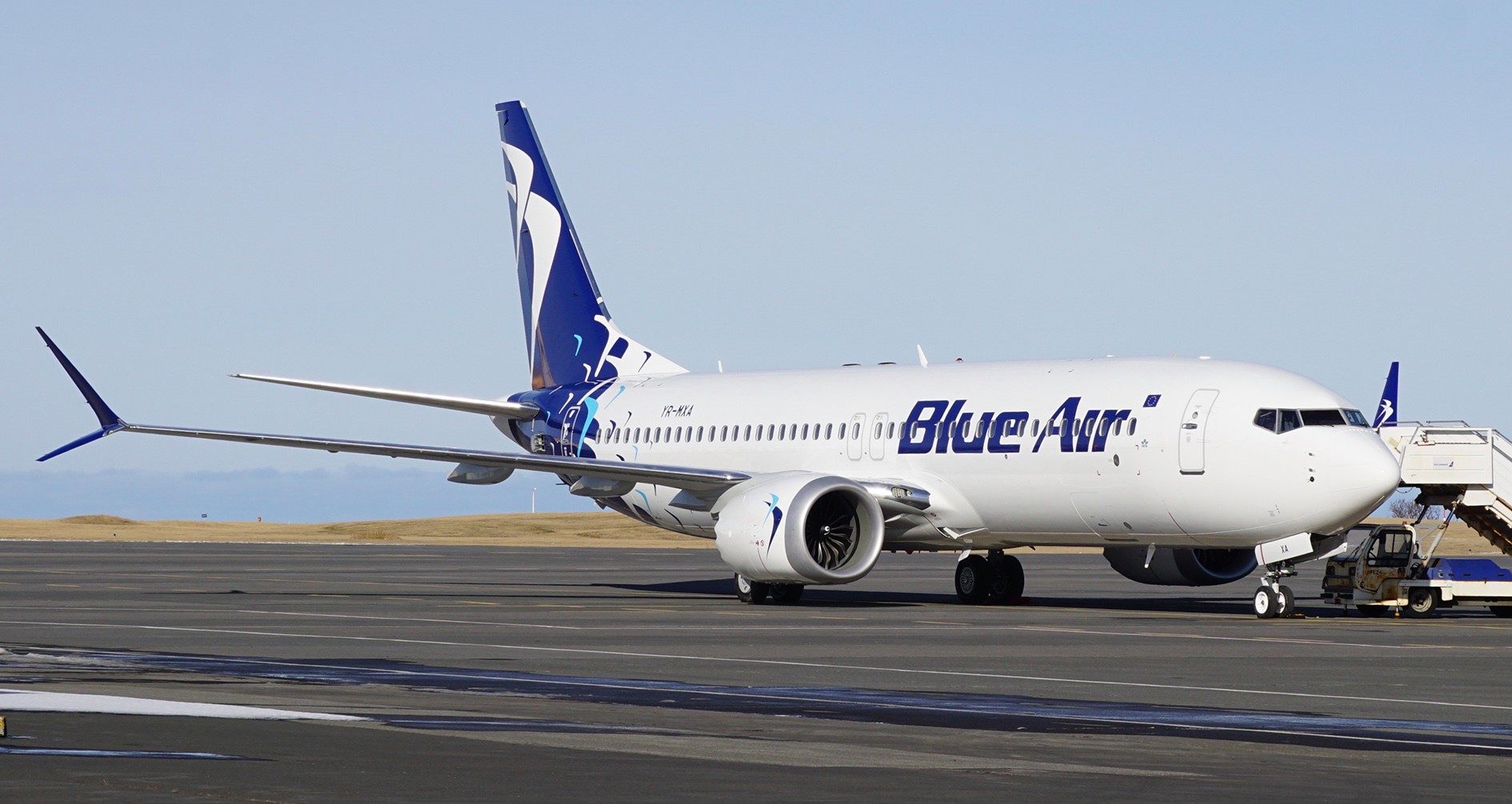 Blue Air a primit prima aeronavă nouă Boeing 737-8 MAX