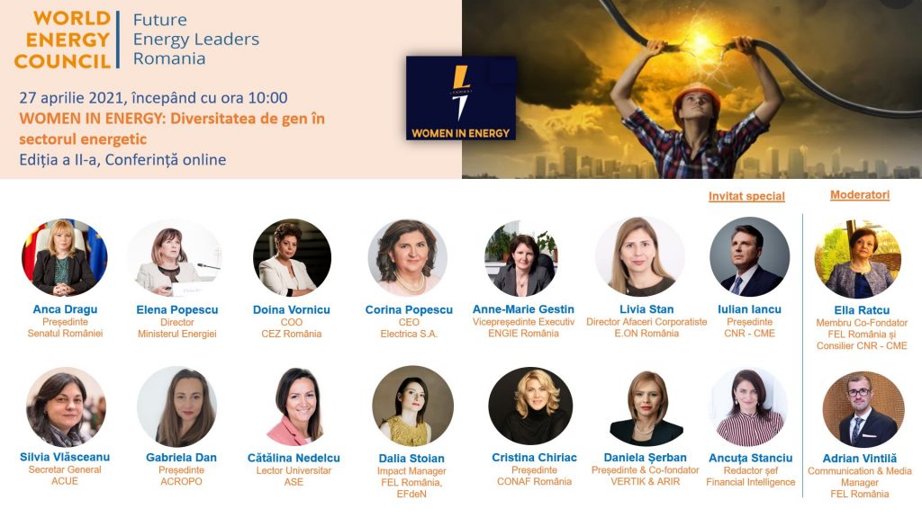 Ancuța Stanciu, membru fondator Financial Intelligence, este speaker la Conferinţa 'Women in Energy: diversitatea de gen în sectorul energetic'