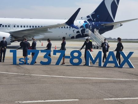 Blue Air Boeing 737-8 MAX