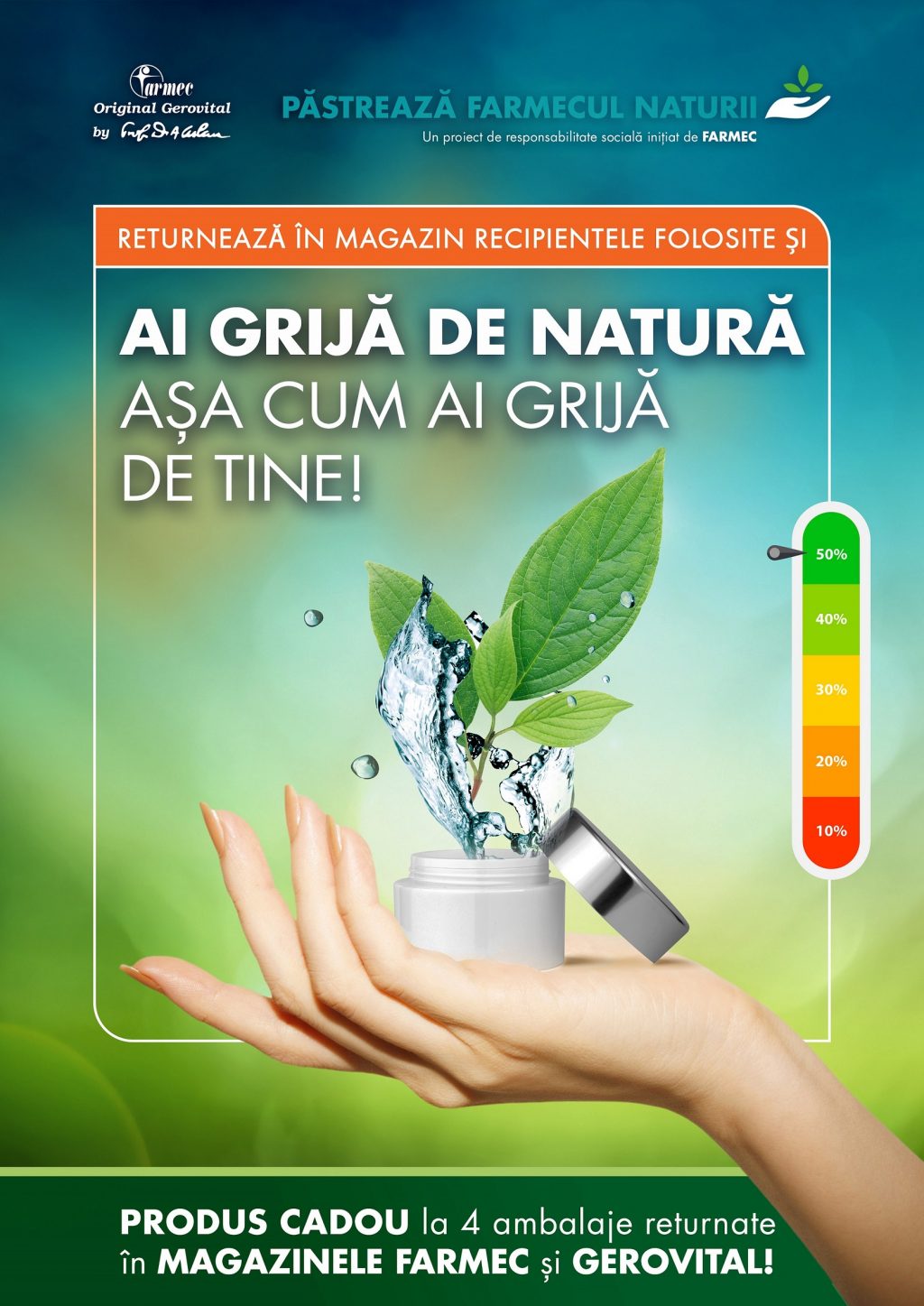 Farmec Ai grijă de natură așa cum ai grijă de tine