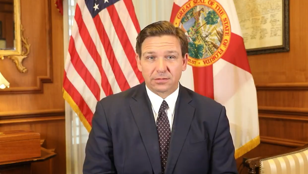 guvernatorului Ron DeSantis Florida