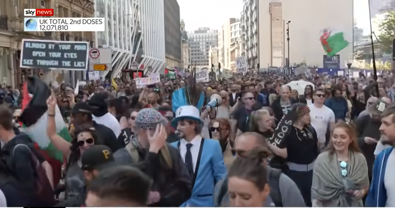 Proteste UK