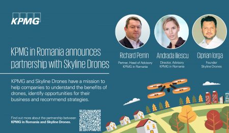 KPMG în România anunță parteneriatul cu Skyline Drones