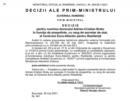 Monitor Oficial Adrian-Cristea Bratu