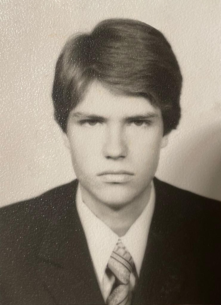 Klaus Iohannis la 17 ani.