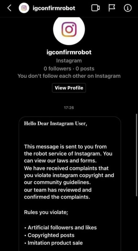 CERT-RO: Atenţie la mesajele private primite pe Instagram