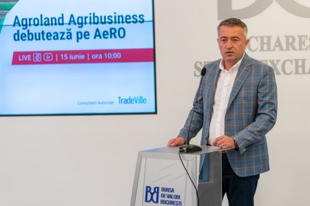 Agroland Agribusiness, a doua companie din grupul Agroland care se listează pe piața Aero