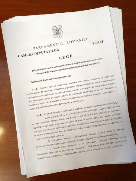 Orban: Am semnat şi trimis la promulgare legea privind reţelele 5G - act normativ de importanţă capitală pentru România