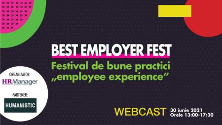 Revista HR Manager împreună cu partenerul sau Humanistic organizează Best Employer Fest