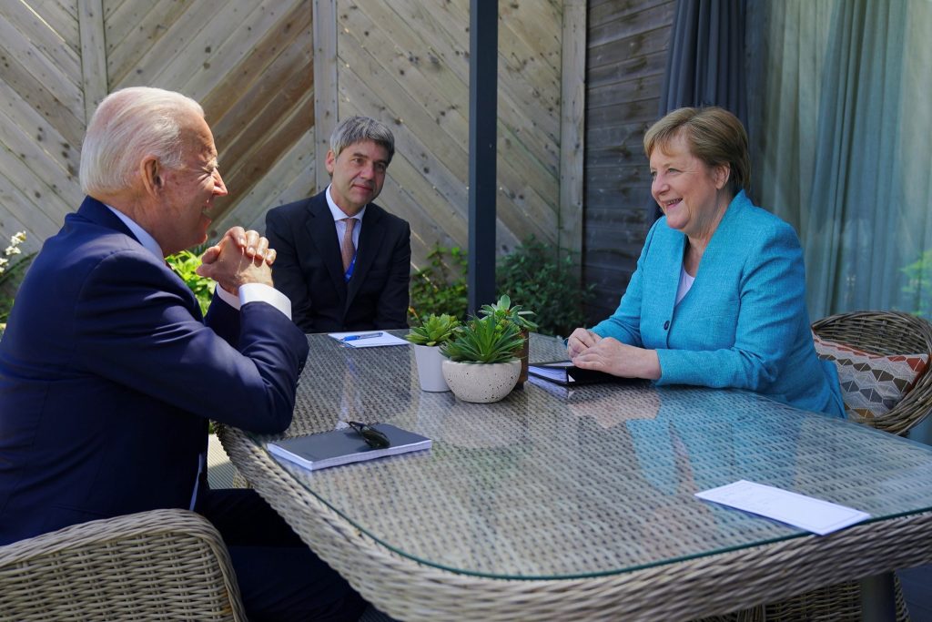 Merkel Biden