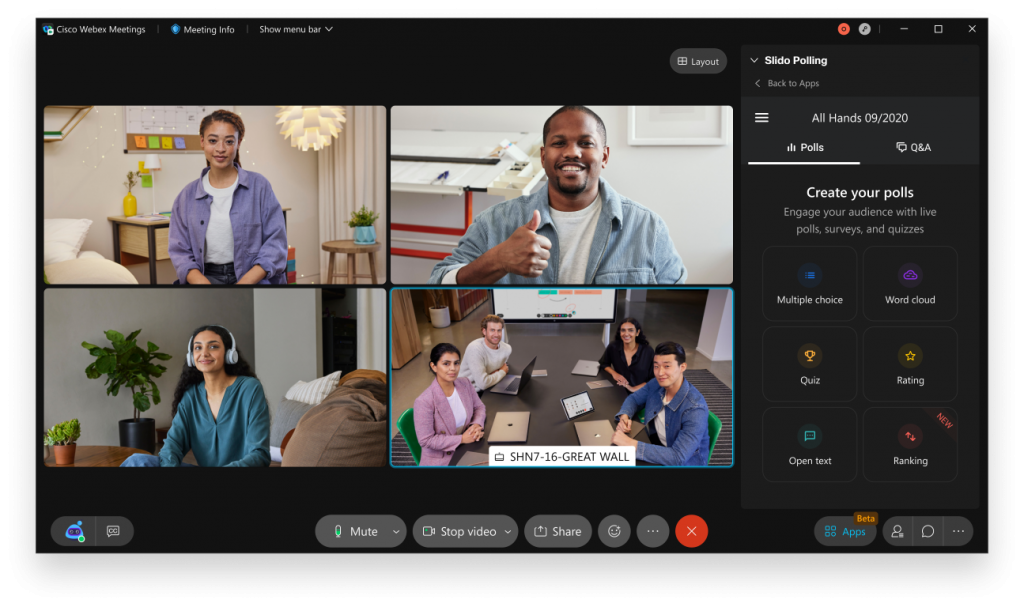 Cisco anunță inovații Webex care permit organizarea de evenimente hibride și un mod de lucru incluziv