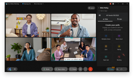 Cisco anunță inovații Webex care permit organizarea de evenimente hibride și un mod de lucru incluziv