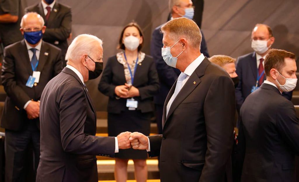 Biden, Iohannis, NATO