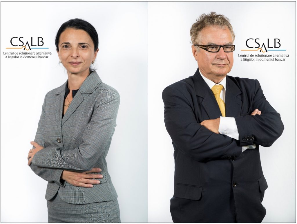 Nela Petrișor și Septimiu Stoica, conciliatori CSALB
