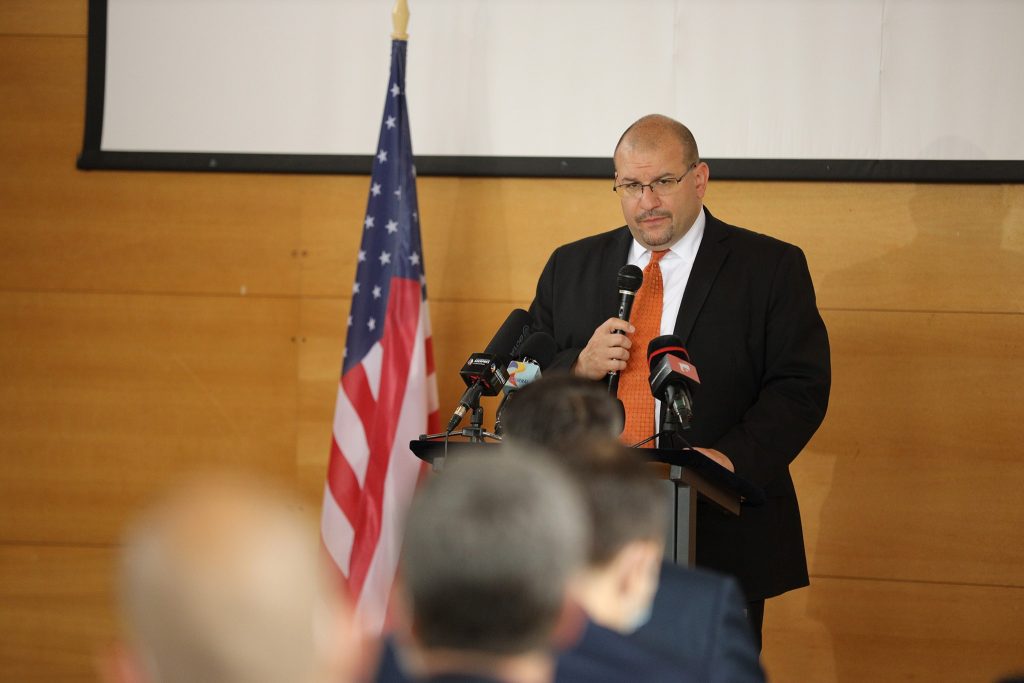 Însărcinatul cu afaceri al Ambasadei SUA la Bucureşti, David Muniz