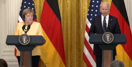 Angela Merkel Biden