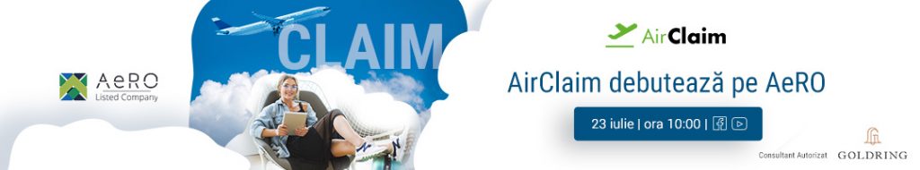 Air Claim debutează pe AeRO