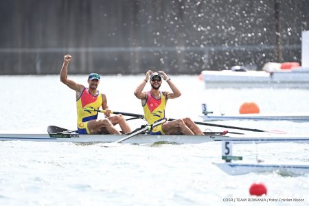 JO 2020. România, medalie de argint la dublu rame masculin