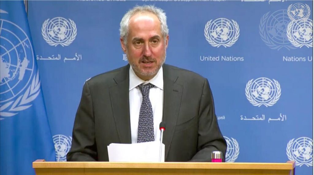 Stéphane Dujarric/ Sursa foto: dam.media.un.org