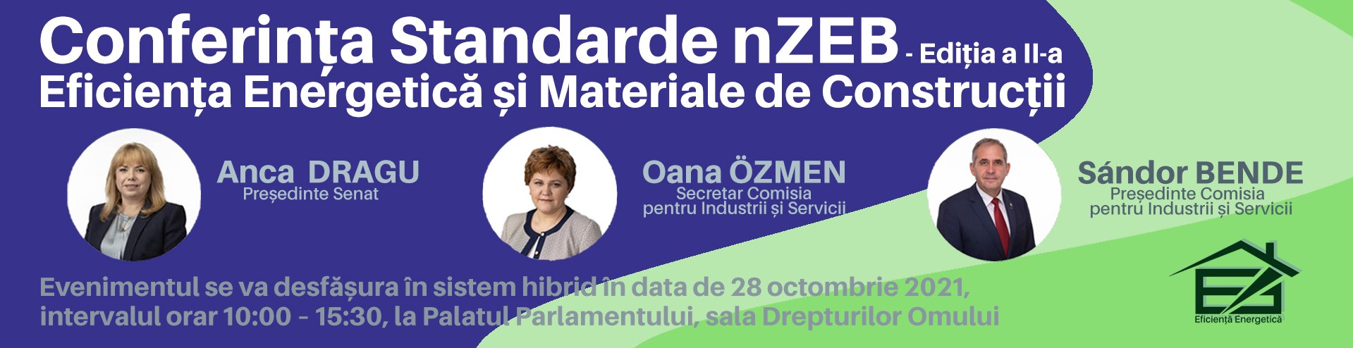 Conferința „Standarde nZEB - Eficiența Energetică și Materiale de Construcții - Ediția a II-a”