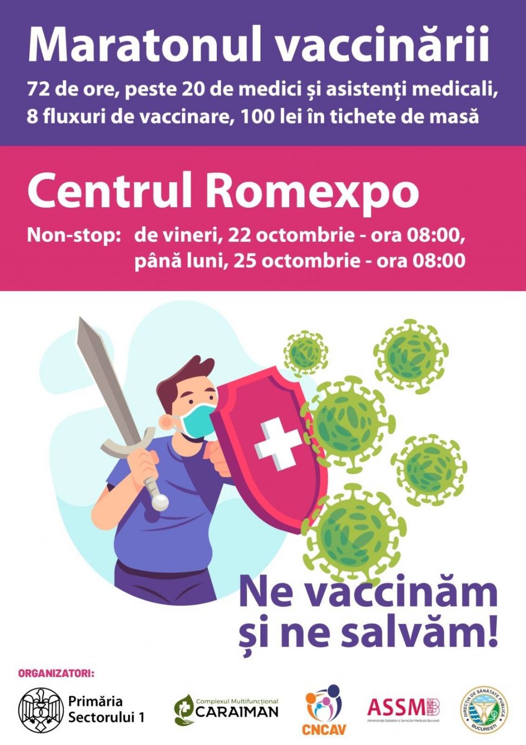 Maraton al vaccinării împotriva COVID-19