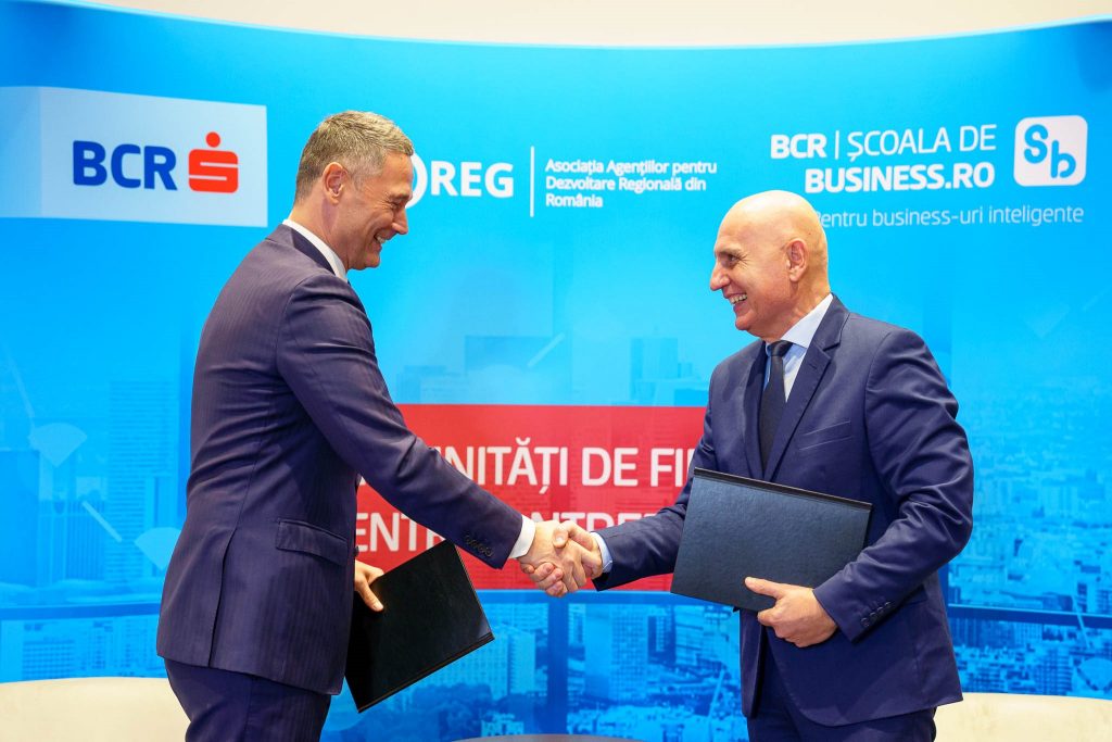 BCR și ROREG - inițiativă comună pentru stimularea accesării celor peste 3,5 miliarde de euro disponibile pentru antreprenori prin Programele Operaționale Regionale