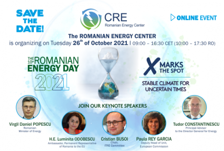 CRE Centrul Roman al Energiei ROMANIAN ENERGY DAY