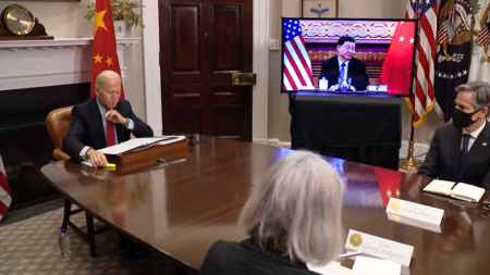 President Biden si Chinese President Xi Jinping