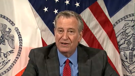 Primarul din New York, Bill de Blasio