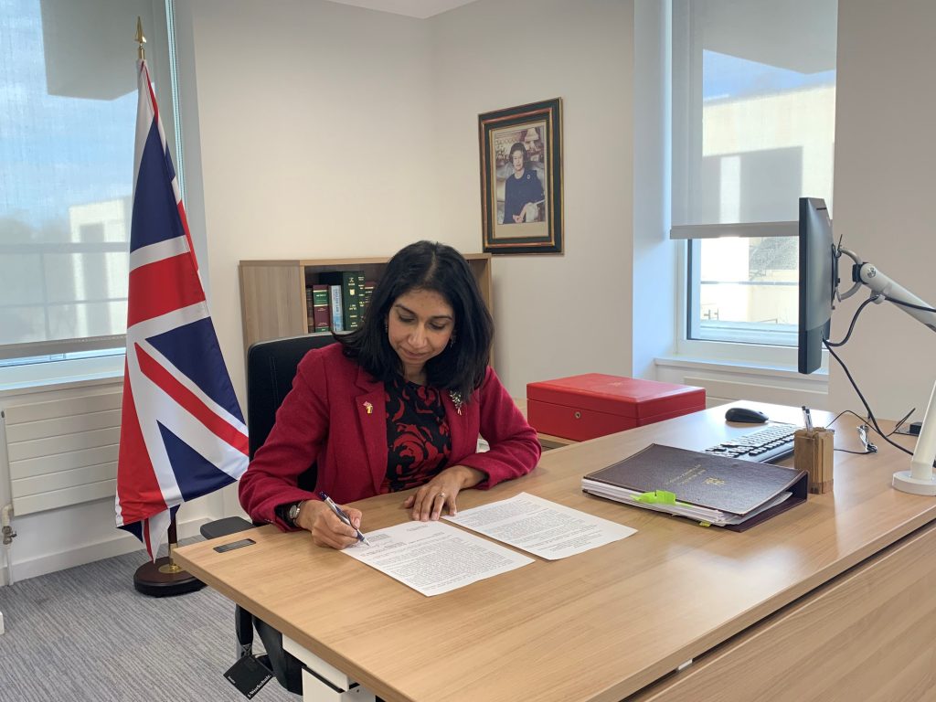 Suella Braverman/ Sursa foto: twitter.com/attorneygeneral