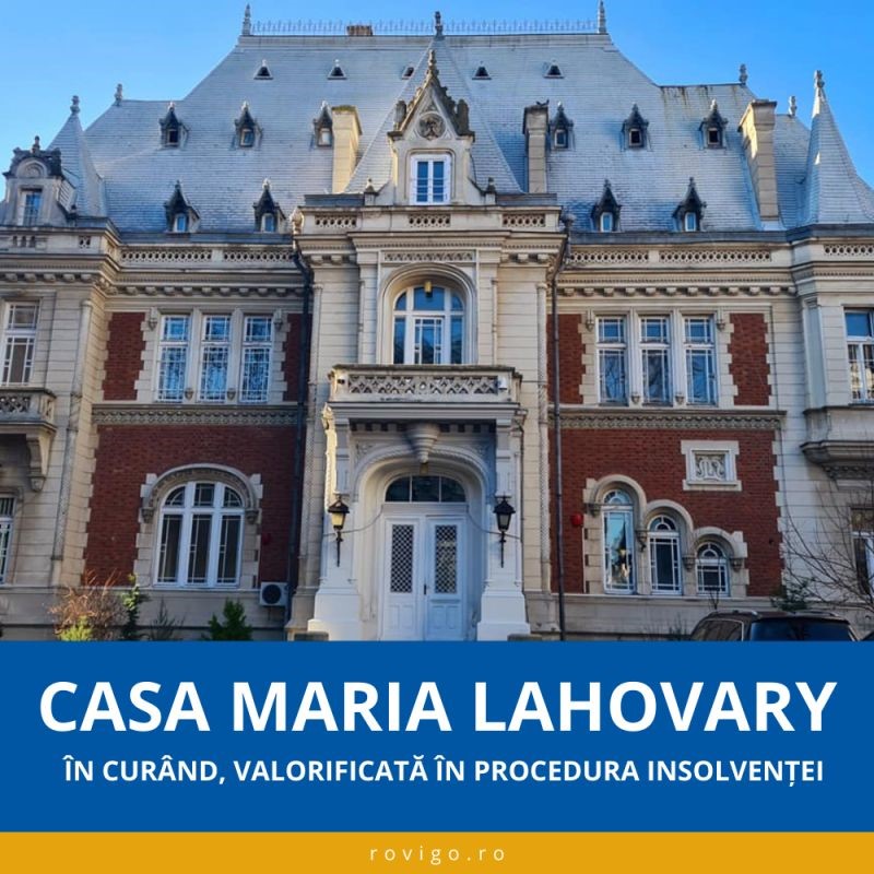 Casa Maria Lahovary anunt vanzare