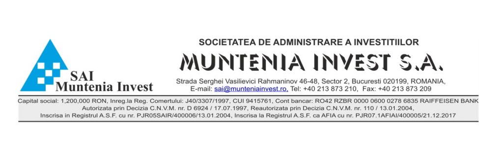 Notă de informare a investitorilor FDI Plus Invest