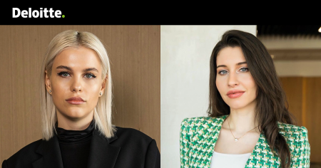 Angela Borza si Monica Zipis, Deloitte Romania