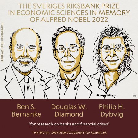 Ben Bernanke, Douglas Diamond şi Philip Dybvig au primit Premiul Nobel pentru Economie
 - poza 1