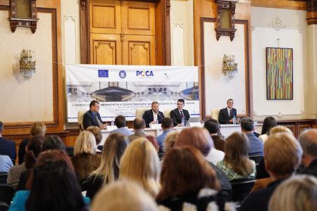 Camera Deputaților anunță finalizarea proiectului "Creşterea capacităţii administrative a Camerei Deputaţilor pentru furnizarea de servicii de calitate"