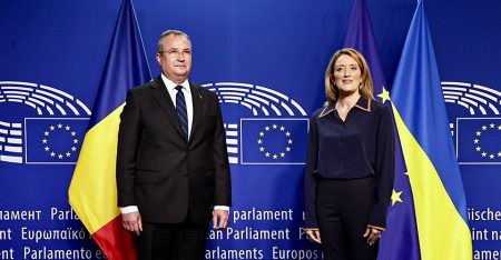 Metsola, după &icirc;ntrevederea cu Ciucă: Locul Rom&acirc;niei este &icirc;n Schengen
 - poza 1