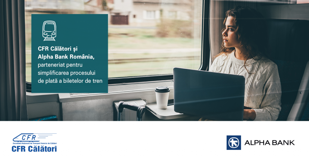 Parteneriat Alpha Bank Romania CFR Calatori