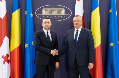 Premierul Ciucă a discutat cu omologul din Georgia despre Parteneriatul Strategic româno-georgian
 - poza 1